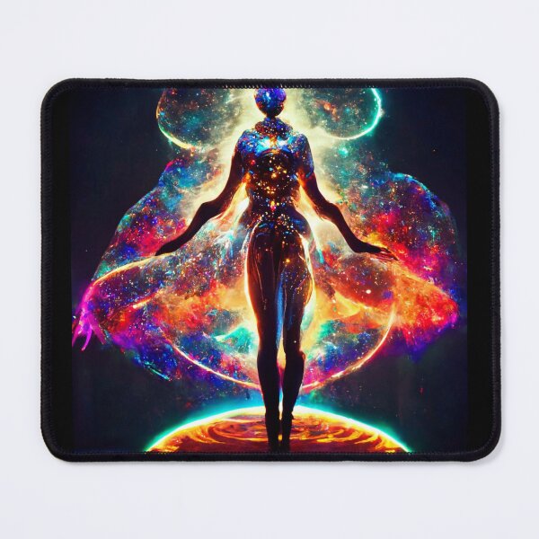 Item preview, Cosmic Goddess - best selling designed and sold by Aditya Bhole.