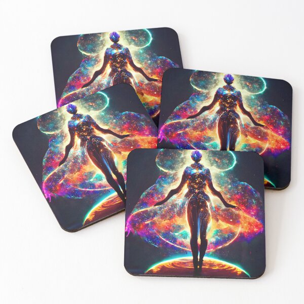 Item preview, Cosmic Goddess - best selling  designed and sold by Aditya Bhole.