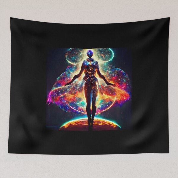 Item preview, Cosmic Goddess - best selling  designed and sold by Aditya Bhole.