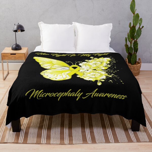 Item preview, Her Fight Is My Fight Microcephaly Awareness Butterfly Ribbon Gifts designed and sold by Adropine.