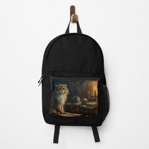 Item preview, Isaac the Cat, pouring over books (Baroque) designed and sold by thecatandkettle.