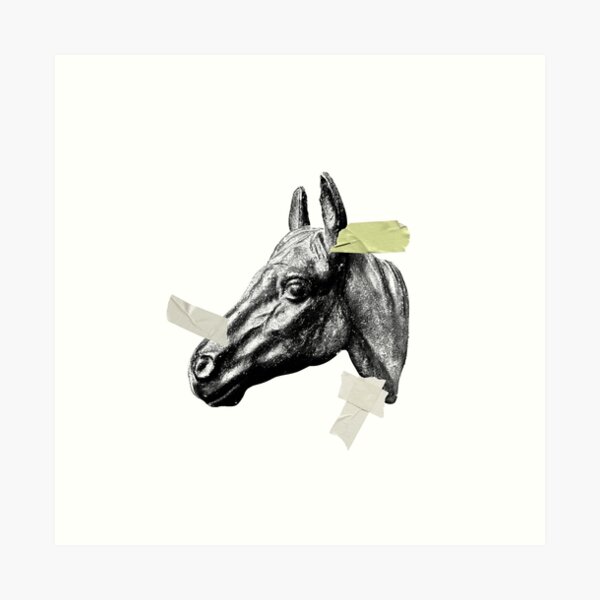 Item preview, Horses Head, Tape, Moodboard Style Horse designed and sold by suekieper.
