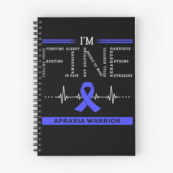 Item preview, I'm Fine Apraxia Warrior Support Apraxia Awareness Gifts designed and sold by rechardtee.