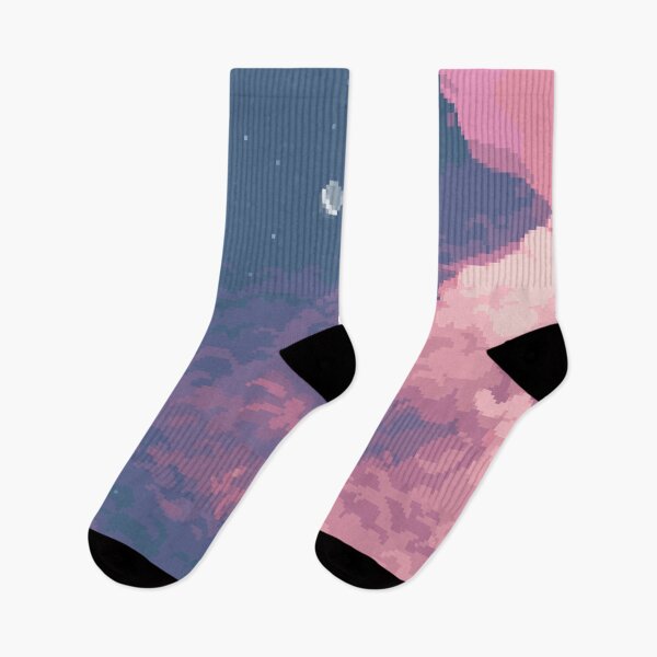 Item preview, Pink and Purple Clouds and Stars ✨ designed and sold by Tofu's Pixel Art Store.