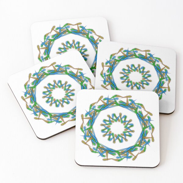 Item preview, colorful mandala designed and sold by Meo Design.