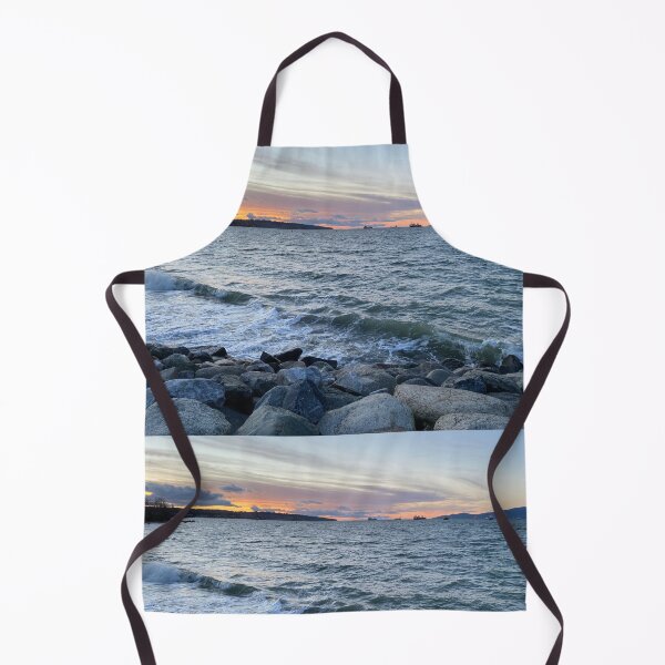 Item preview, Sunset at a rocky beach designed and sold by 2Cheesy4U.