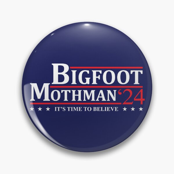 Item preview, Bigfoot Mothman 2024  Cryptid Election Campaign designed and sold by petestyles.