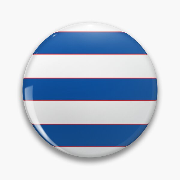 Item preview, QPR Queens Park Rangers 1983 Blue White and Red Hoops designed and sold by Sporting Colour.