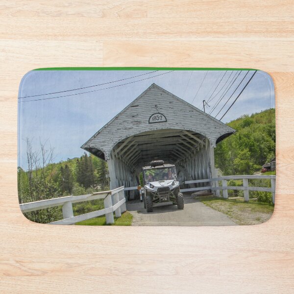 Item preview, A wheeler crossing through a covered bridge  designed and sold by Katherine Rose.