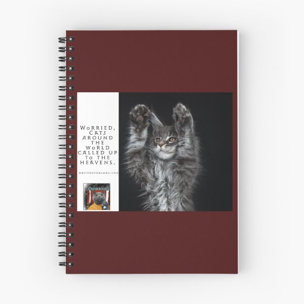 Item preview, Catmandu: Worried, Cats Around The World Called Up To The Heavens designed and sold by Walter G. Esselman.