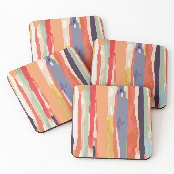 Item preview, Abstract Vertical brush in MultiColor designed and sold by MyArt23.