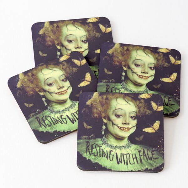 Item preview, Resting Witch Face - Funny Halloween designed and sold by Mental Synthetics.
