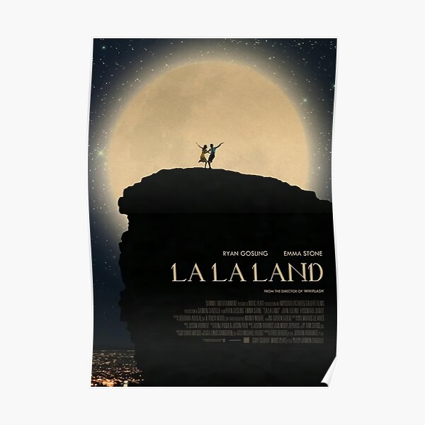 La La Land Moonnight Poster