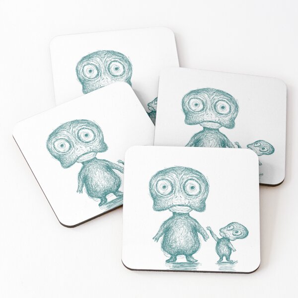 Item preview, Baby Creature Reaching to Mama Creature designed and sold by corvideity.