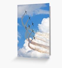 Breitling Jet Team Greeting Card