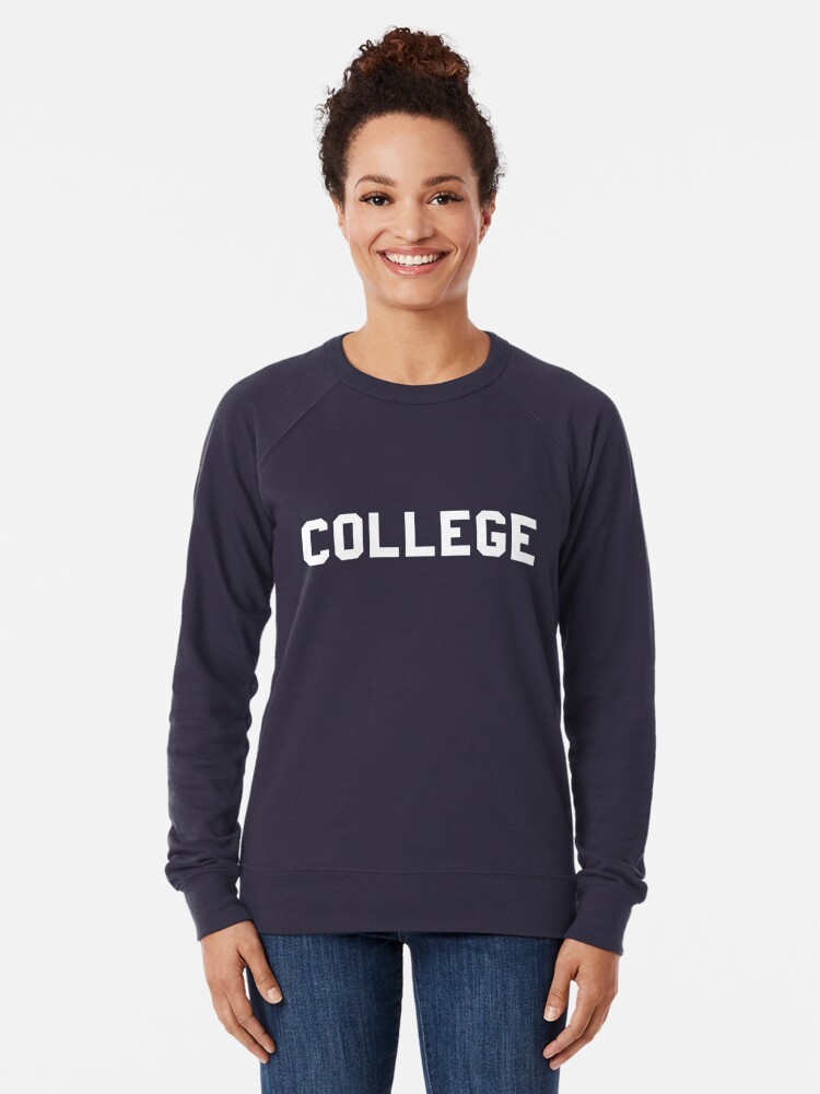 college crewneck animal house