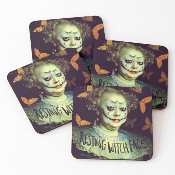 Item preview, Resting Witch Face - Funny Halloween designed and sold by Mental Synthetics.