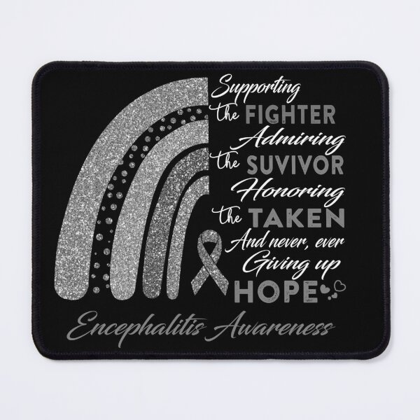 Item preview, Encephalitis Warrior Supporting Fighter Encephalitis Awareness designed and sold by Gillosina.