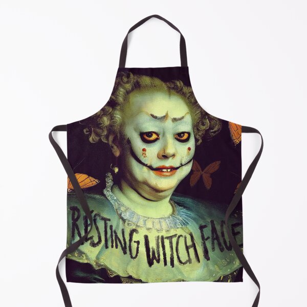 Item preview, Resting Witch Face - Funny Halloween designed and sold by Mental Synthetics.