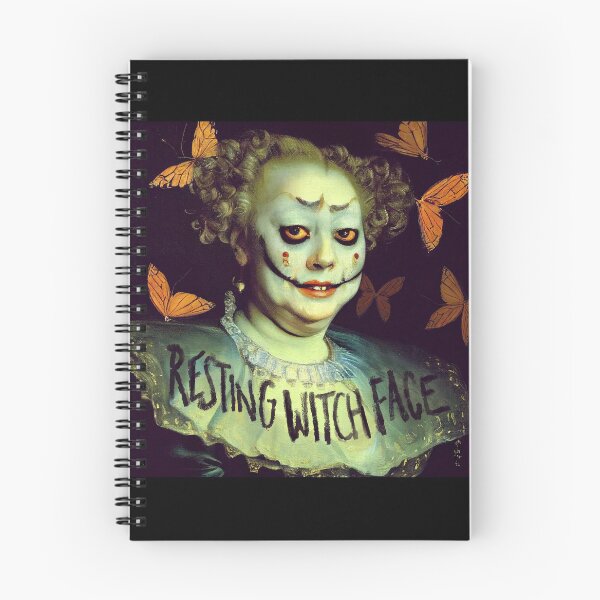 Item preview, Resting Witch Face - Funny Halloween designed and sold by Mental Synthetics.