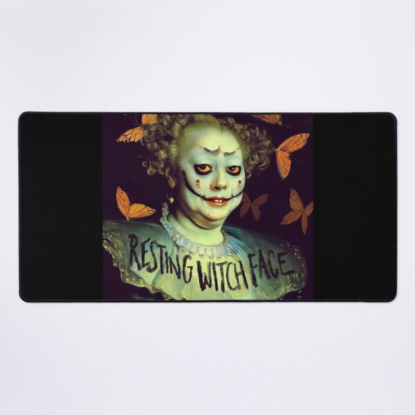 Item preview, Resting Witch Face - Funny Halloween designed and sold by Mental Synthetics.