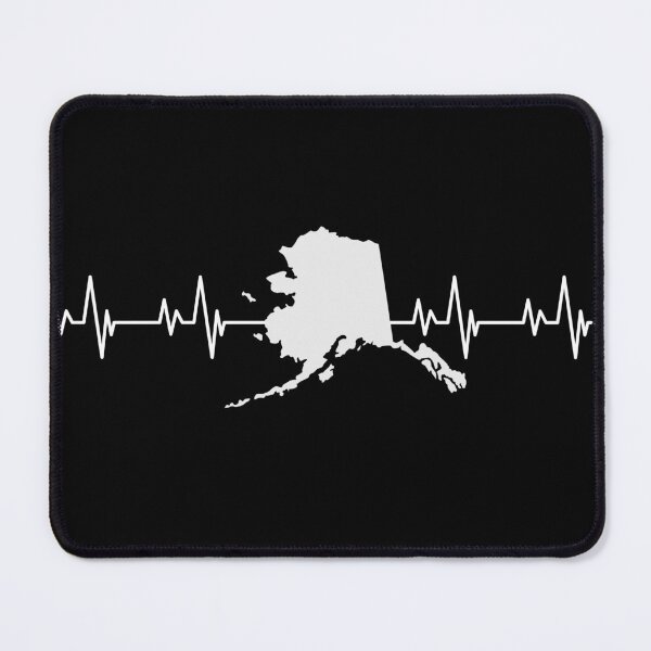 Item preview, Alaska Heartbeat Pulse Line designed and sold by TubularTees.