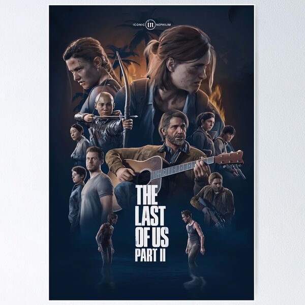 Superpôster PlayStation - The Last Of Us Part II Arte Exclusiva