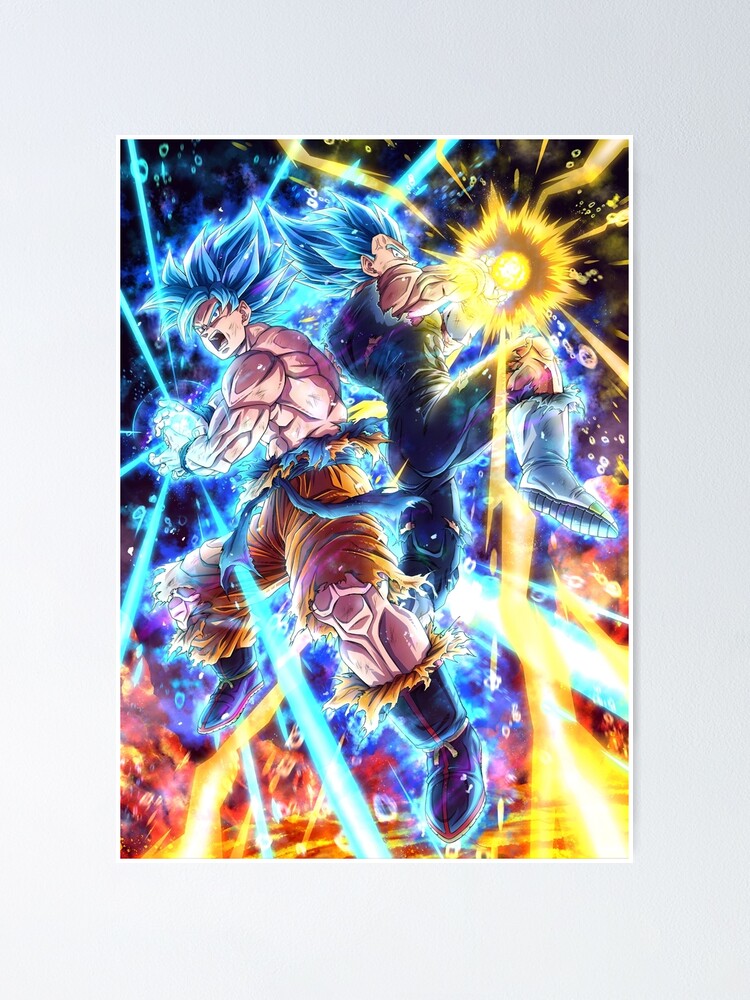 Poster Dragon Ball Z - SS Goku, Wall Art, Gifts & Merchandise