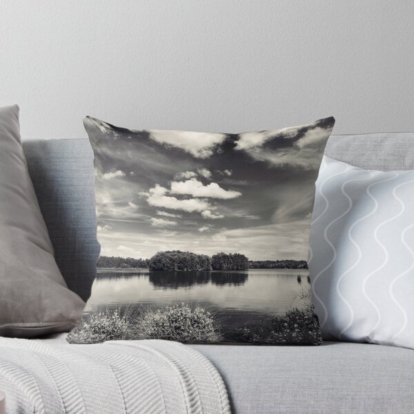 Item preview, Lake at Hatfield Moor Monochrome designed and sold by yeamanphoto.