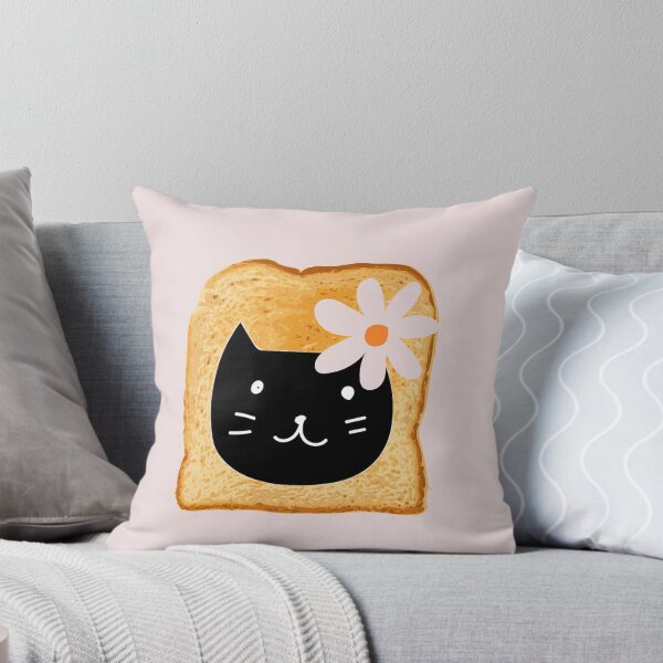 Item preview,  Cat flower toast designed and sold by CaliforniaDi.