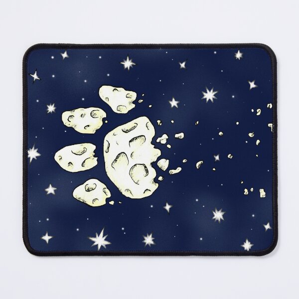 Item preview, Cat Paw Asteroid In Midnight Blue designed and sold by BuyByButterfly.