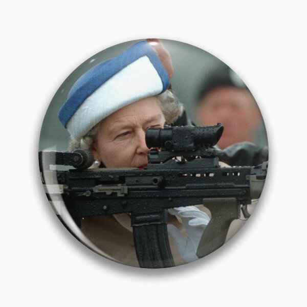 Item preview, HM Queen Elizabeth II Shoots Professional Photo HD Quality designed and sold by Picturestation.