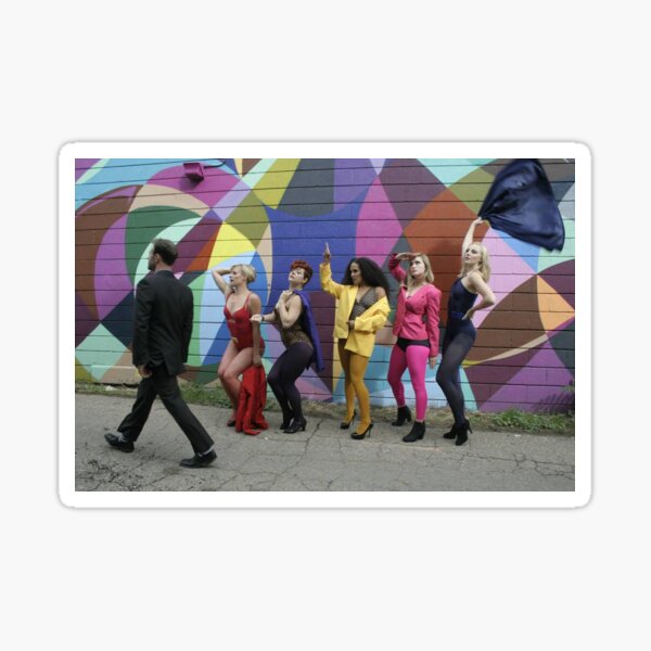 Women On Top Glossy Sticker