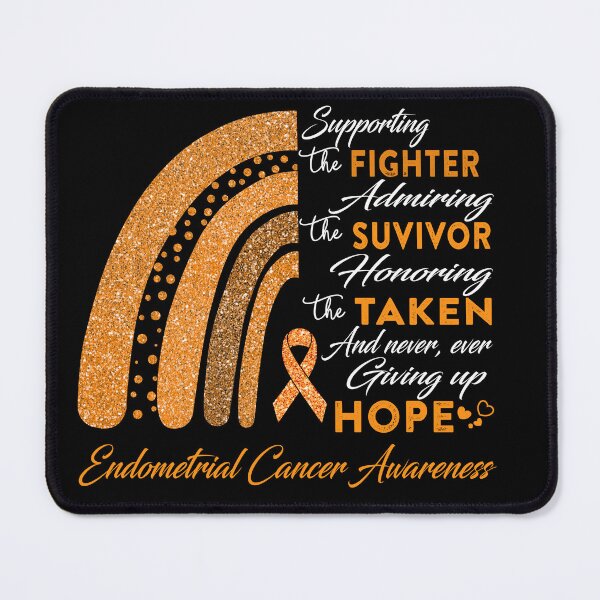 Item preview, Endometrial Cancer Warrior Supporting Fighter Endometrial Cancer Awareness designed and sold by Gillosina.