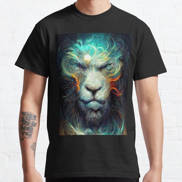 Item preview, Lion art designed and sold by AICustomArt ⭐⭐⭐⭐⭐.