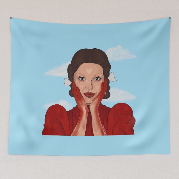 Item preview, Mia Goth In The Sky  pearl designed and sold by nancyvheart / thelamehuman.