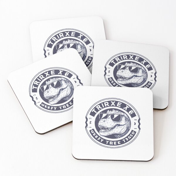 Item preview, T-rex Sunglass Cool Stamps Trirxe designed and sold by AbsoluteA.