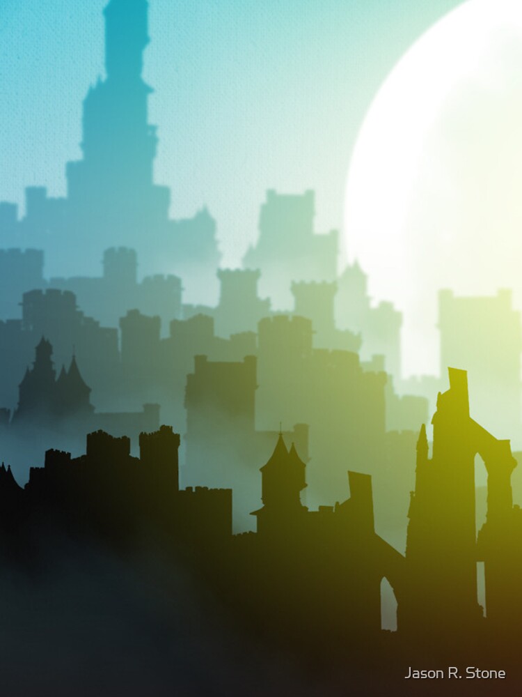 Thumbnail 5 of 5, iPhone Case, Sunrise Over Castle City designed and sold by onestay2000.