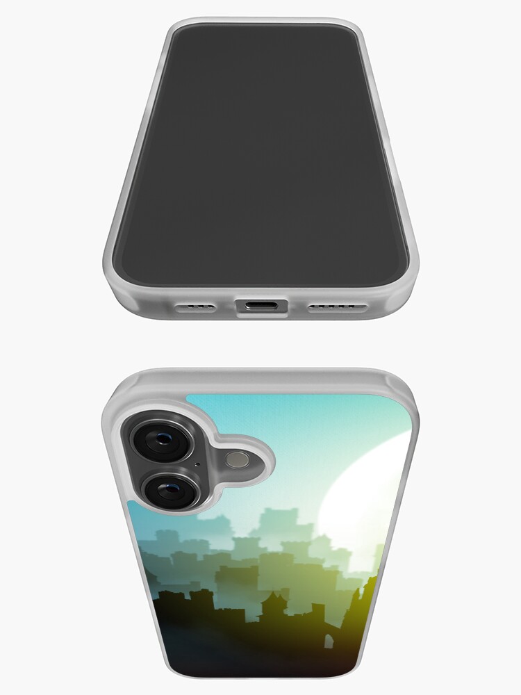 Thumbnail 3 of 5, iPhone Case, Sunrise Over Castle City designed and sold by onestay2000.