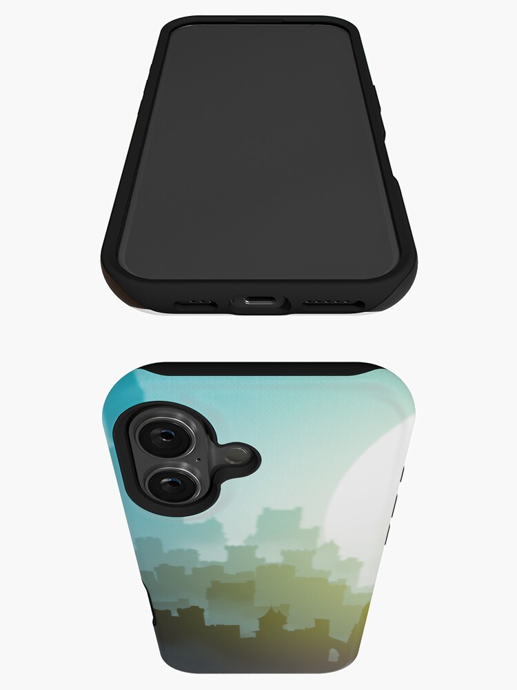 Thumbnail 3 of 4, iPhone Case, Sunrise Over Castle City designed and sold by onestay2000.