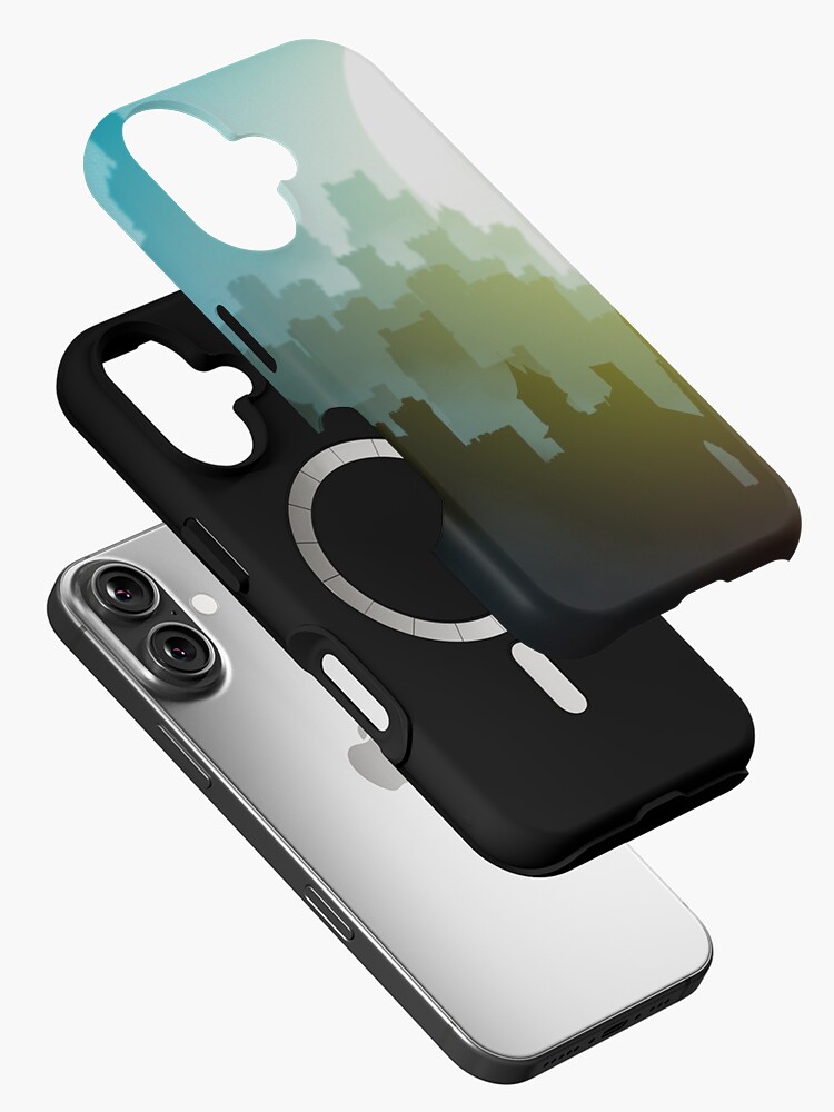Thumbnail 2 of 4, iPhone Case, Sunrise Over Castle City designed and sold by onestay2000.