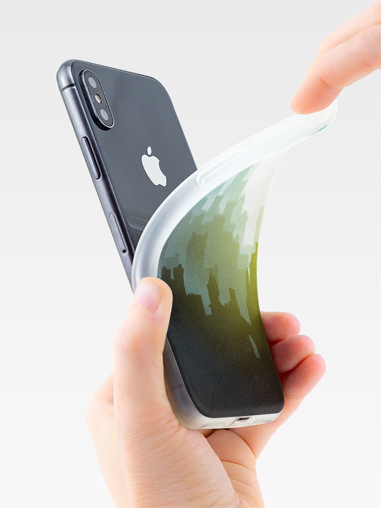Thumbnail 4 of 5, iPhone Case, Sunrise Over Castle City designed and sold by onestay2000.