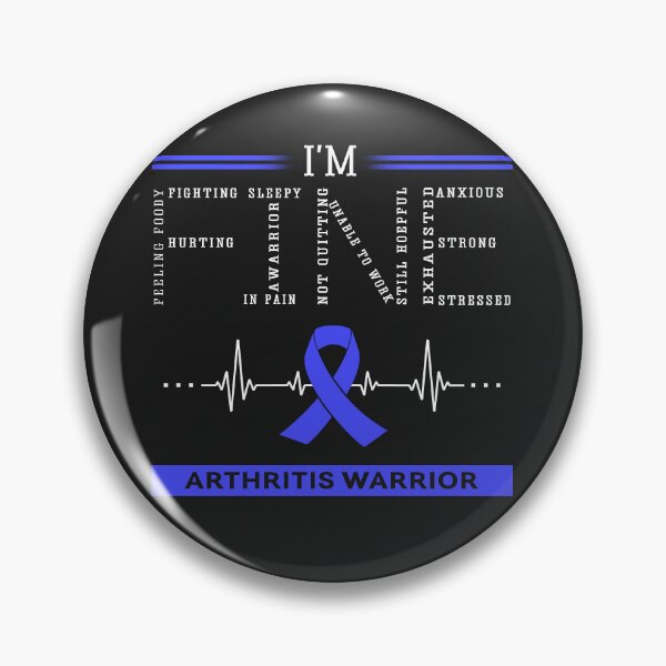 Item preview, I'm Fine Arthritis Warrior Support Arthritis Awareness Gifts designed and sold by rechardtee.