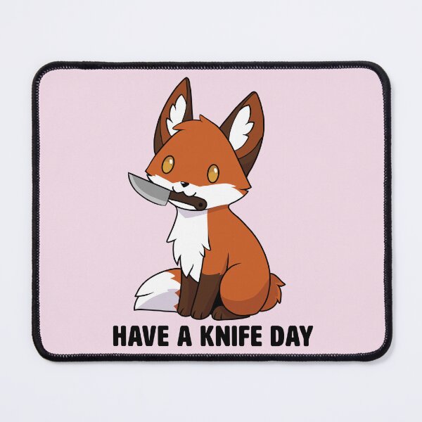 Item preview, Red Fox - Have a knife day designed and sold by storm-fox-art.
