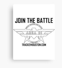Area 21 Laser Tag - Join The Battle! Canvas Print
