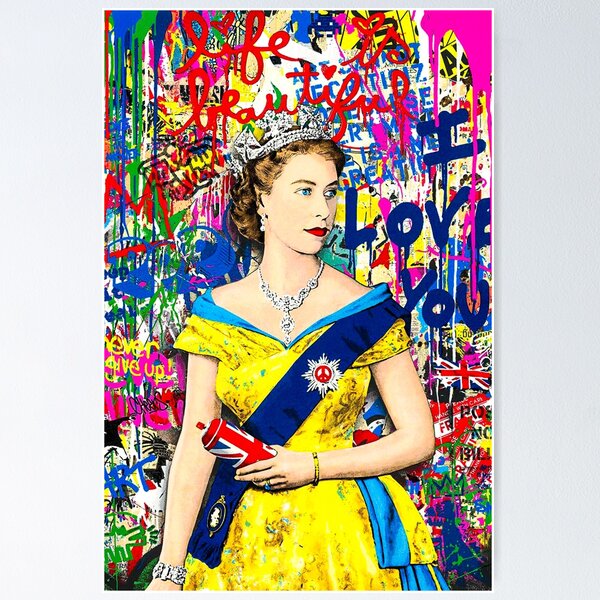 Queen Elizabeth Wall Art for Sale