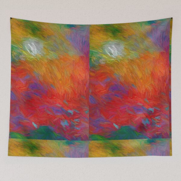 Item preview, Flame abstract art by Ann Powell designed and sold by art64.
