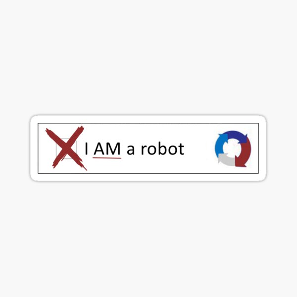 Item preview, I am a robot designed and sold by Murderbunnytees.