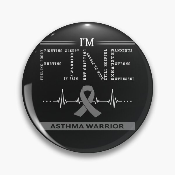 Item preview, I'm Fine Asthma Warrior Support Asthma Awareness Gifts designed and sold by rechardtee.