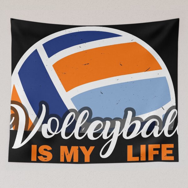 Item preview, Volleyball is My Life designed and sold by GROOVE38.